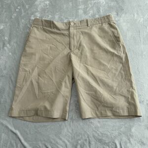 Slazenger Golf Shorts Mens 36 (37) Khaki Performance‎ Lightweight Comfort Waist